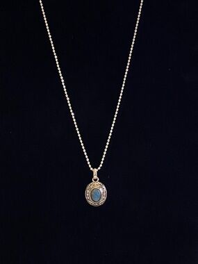 Sterling Silver Labadorite Pendant Necklace